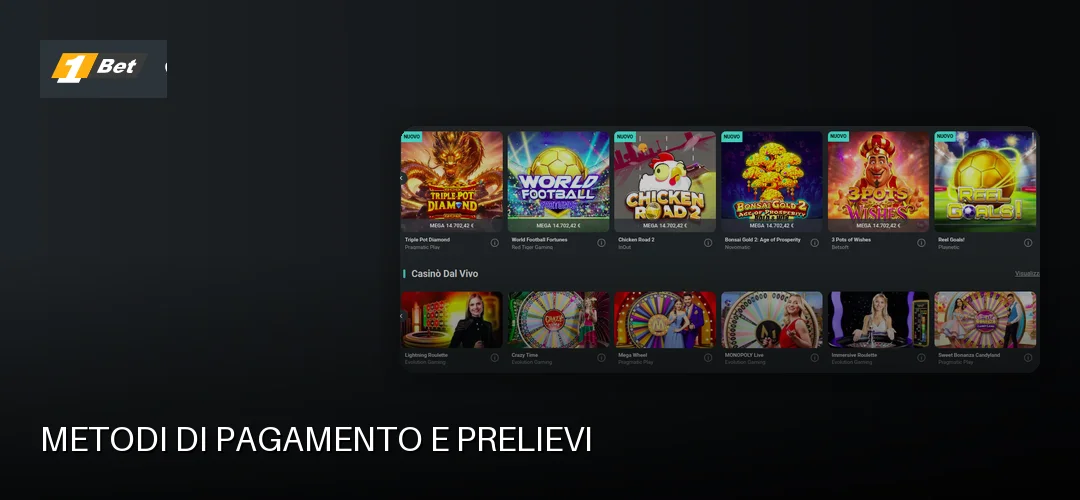 1Bet promotional banner